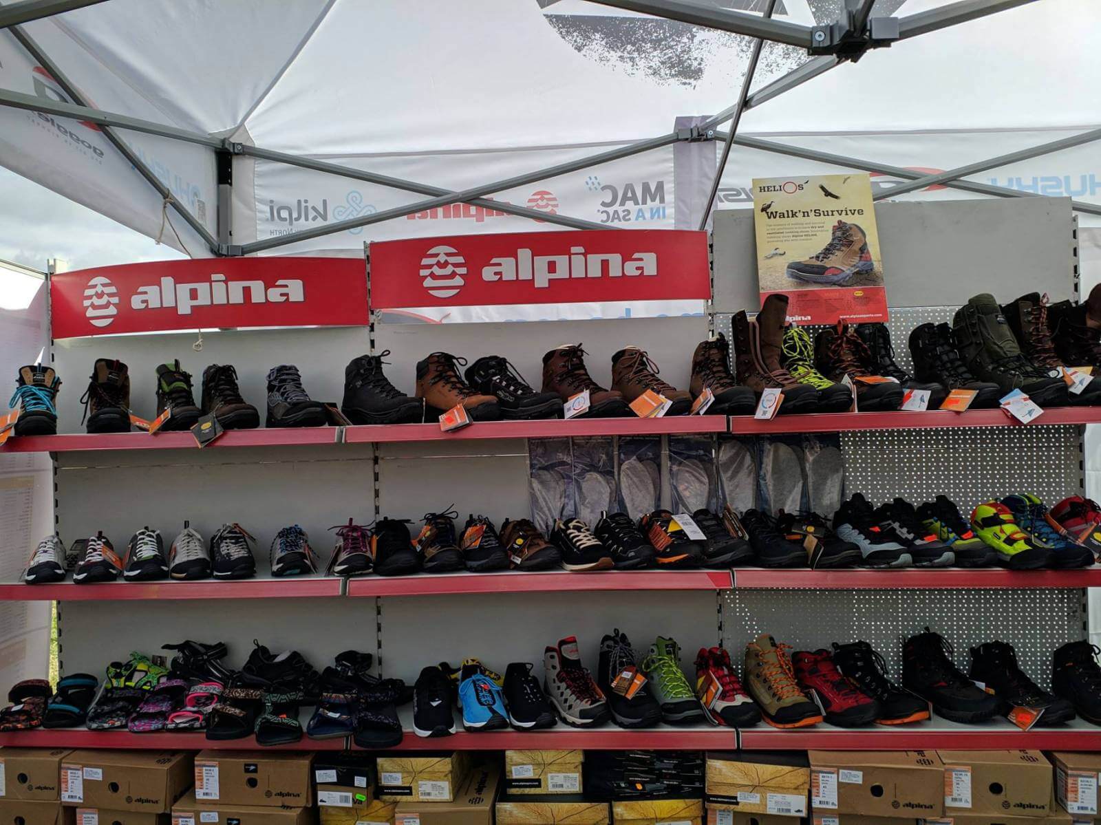 Oбувки Alpina Щанд Аутдор магазин Екстрем обувки Alpina